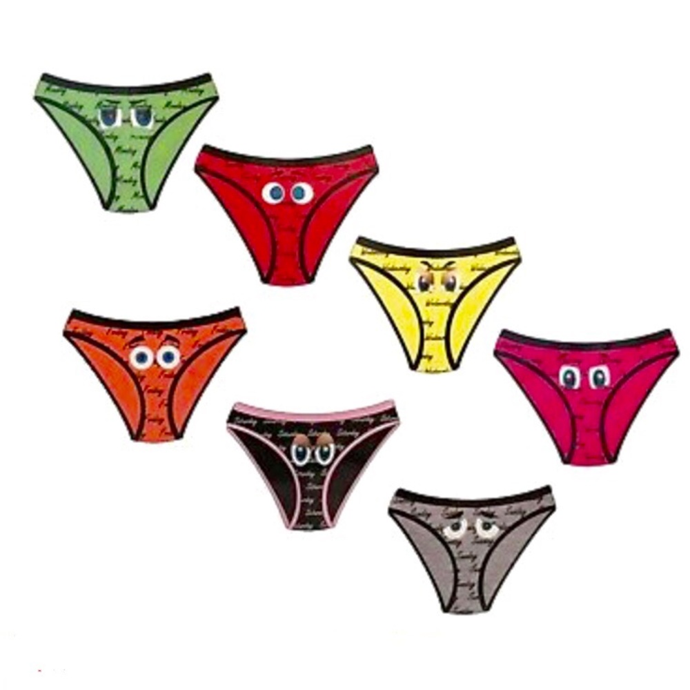 Days of the Week Moods Cotton Panties for Women